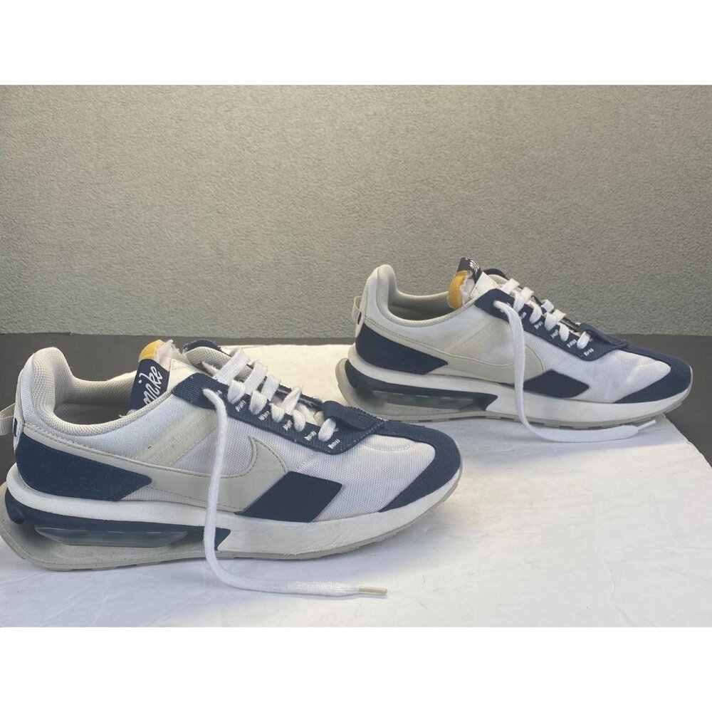 Size 8- Nike Air Max Pre-Day White DQ4068-100 Men Athletic Shoes,Comfort,Lace Up